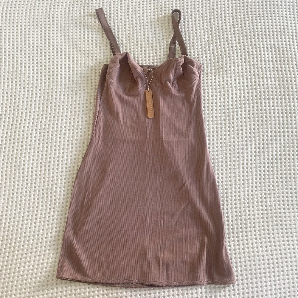 NWT Skims Ribbed Dress